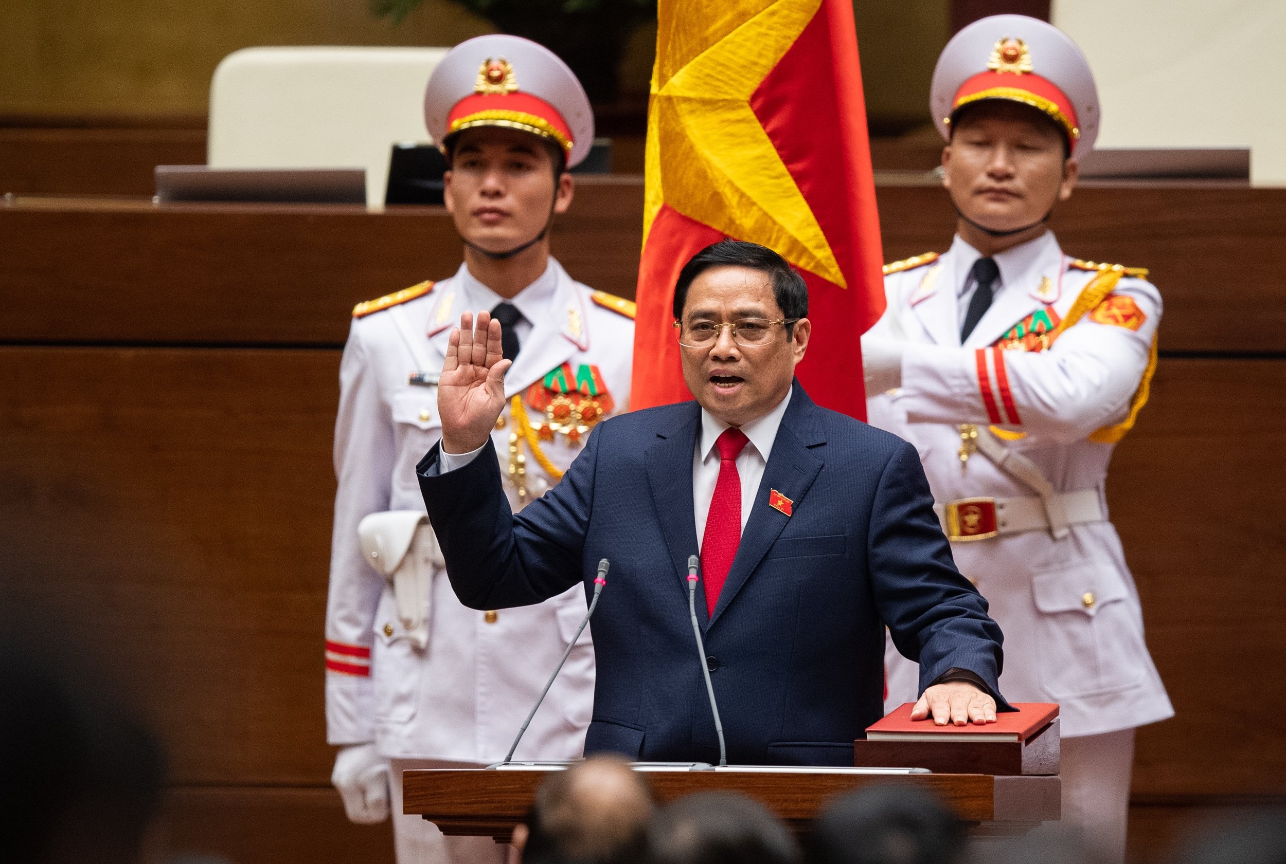 Le tuyen the nham chuc cua Thu tuong Pham Minh Chinh anh 3