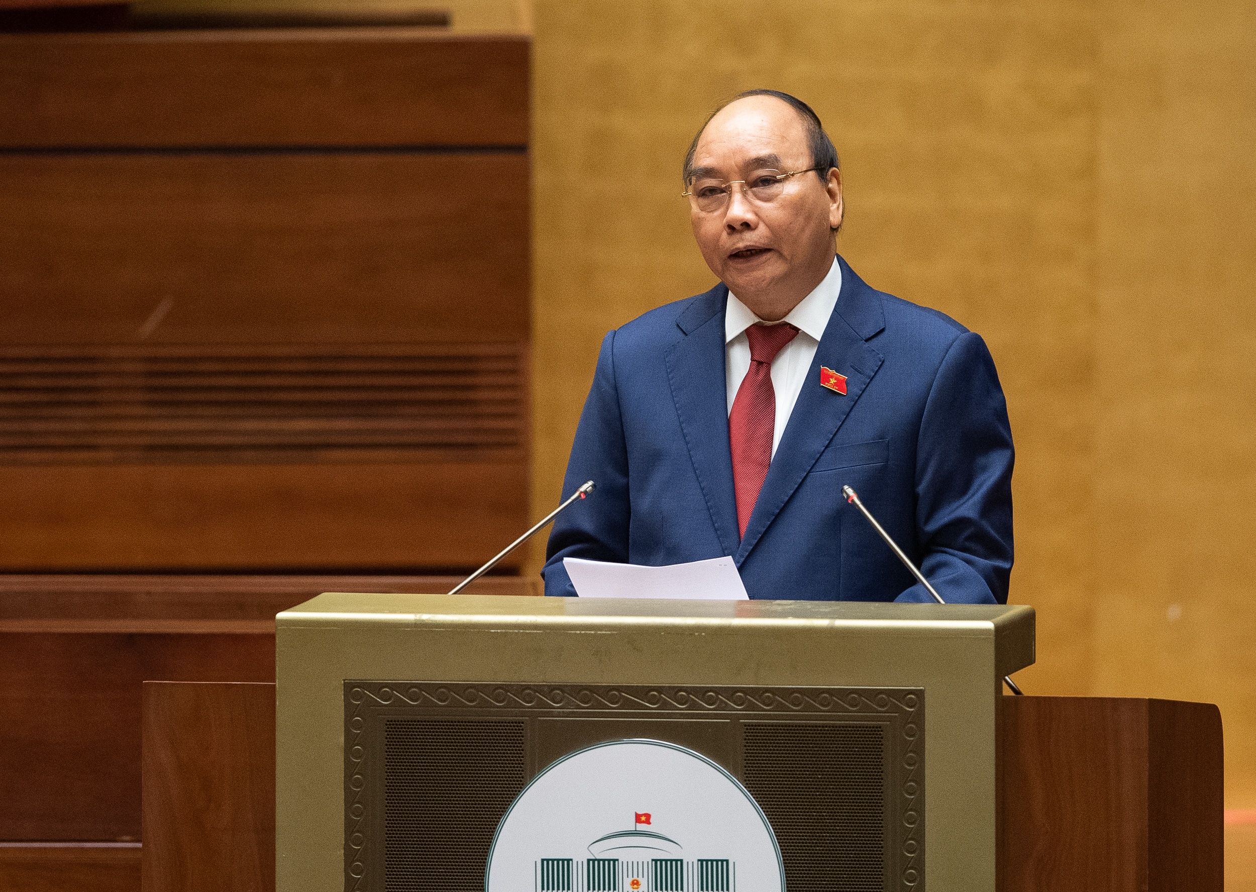 Chu tich nuoc Nguyen Xuan Phuc tuyen the anh 9