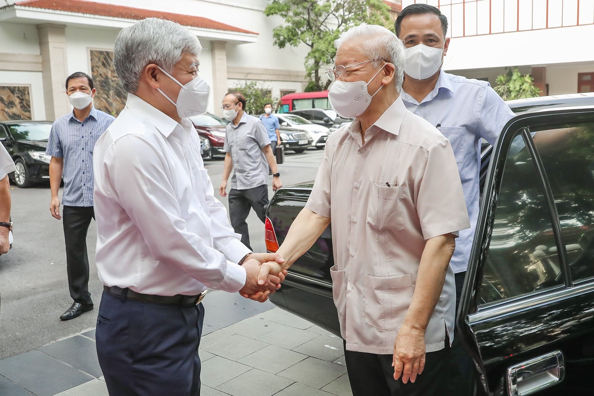 Tong bi thu Nguyen Phu Trong noi khong duoc mi dan anh 2