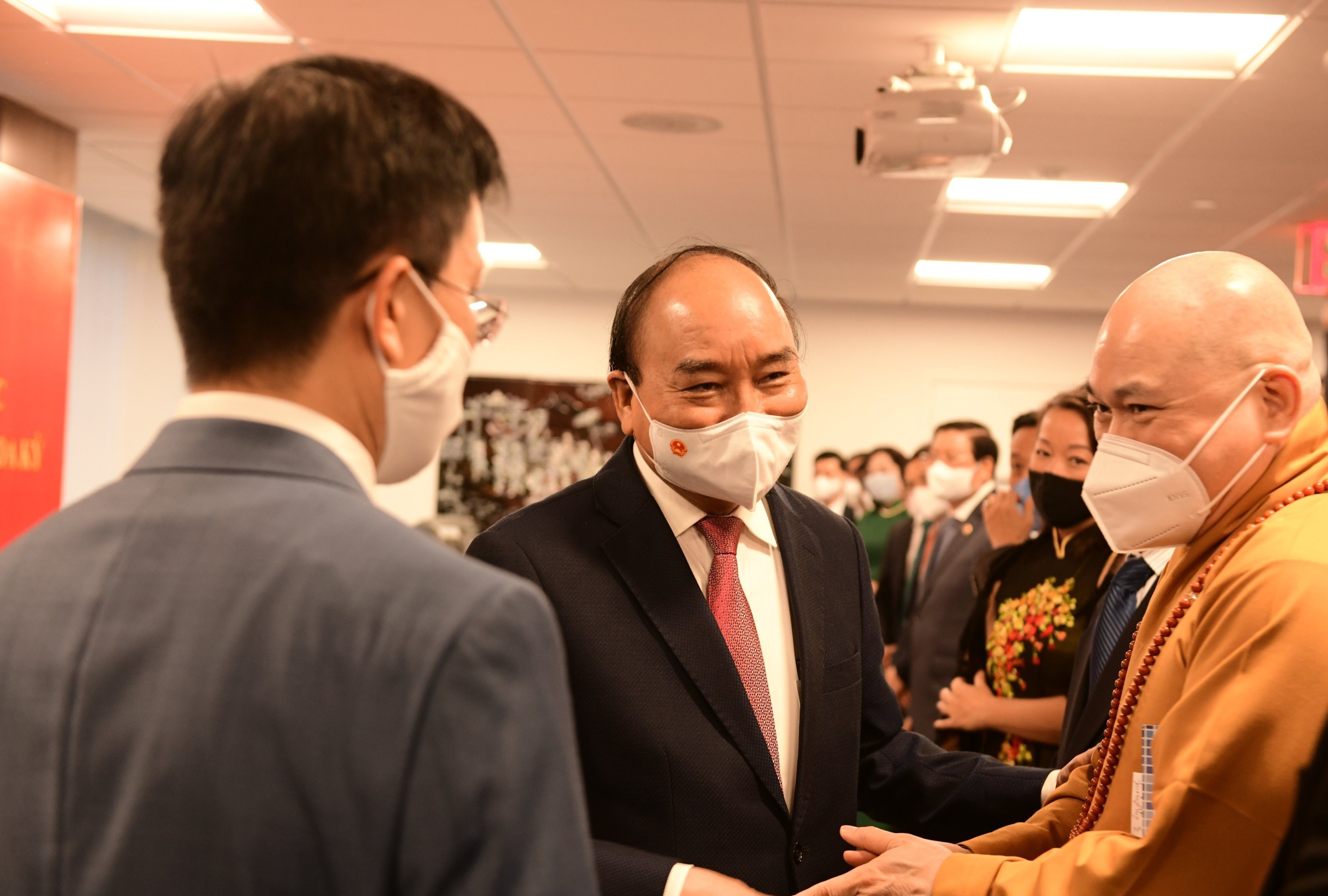 Cuoc gap dac biet cua Chu tich nuoc Nguyen Xuan Phuc tai New York hinh anh