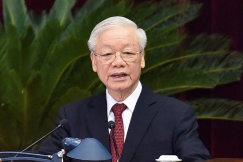 Tong bi thu: Xac dinh ro quan diem chong dich trong tinh hinh moi hinh anh