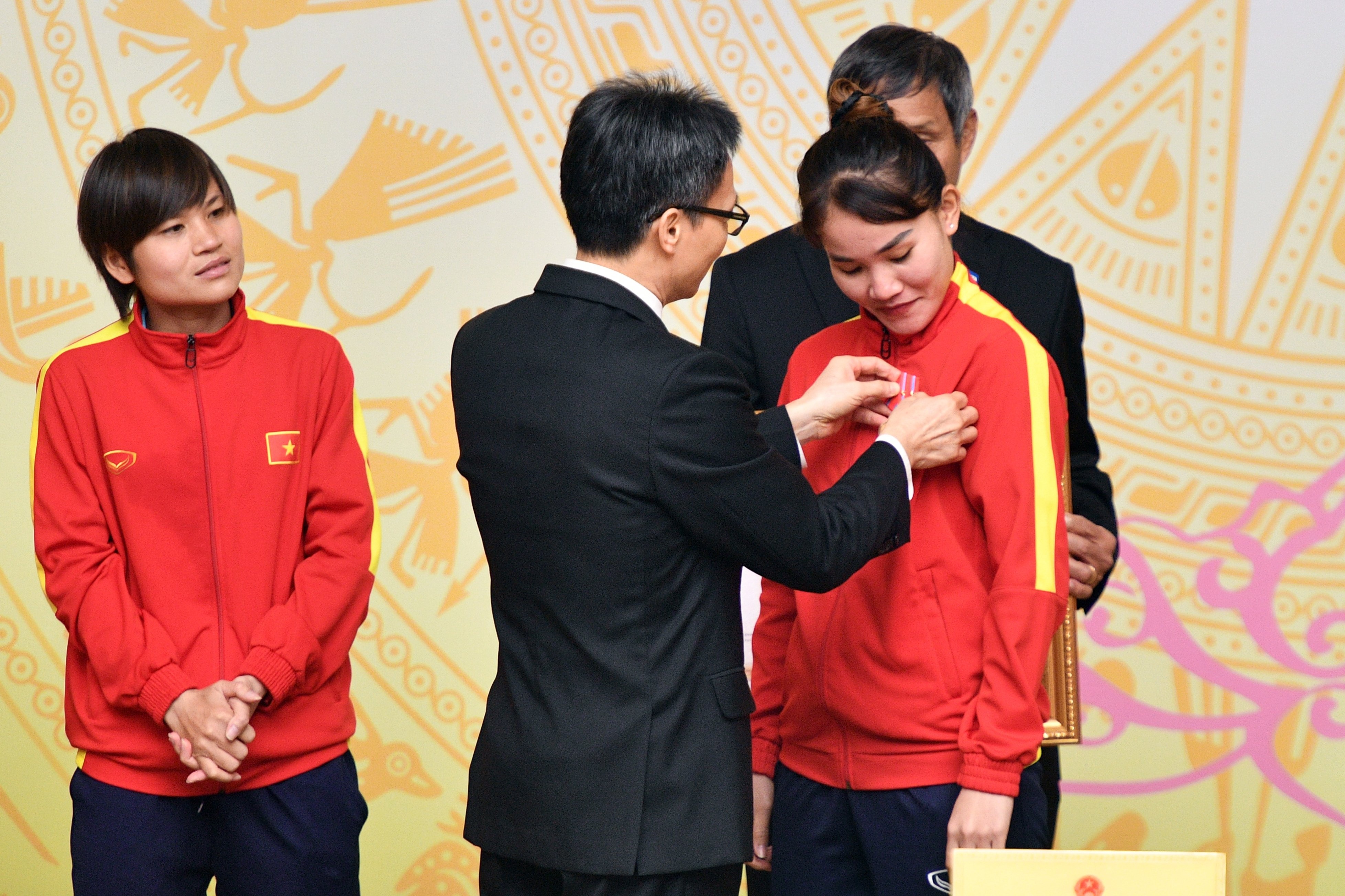 Tuyen nu Viet Nam nhan hon 10 ty tien thuong trong cuoc gap Thu tuong anh 6