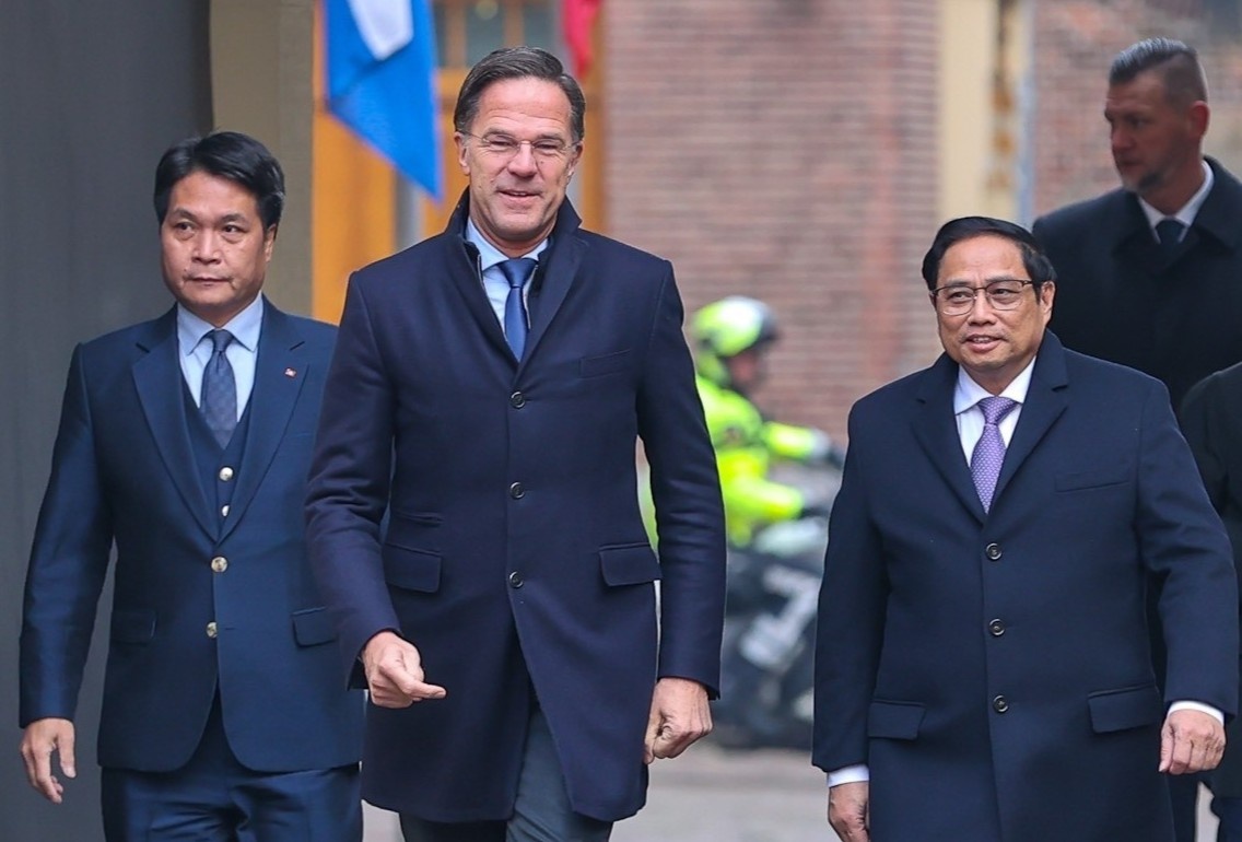 Thu tuong Ha Lan chu tri le don Thu tuong Pham Minh Chinh hinh anh