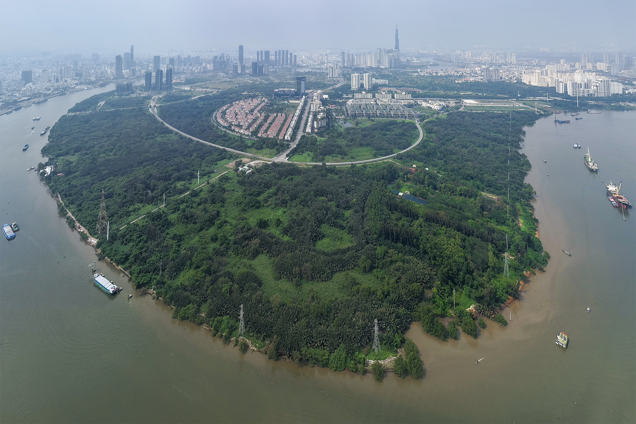 Khu vuc duoc chot xay cau Thu Thiem 4 vao nam 2026 hinh anh