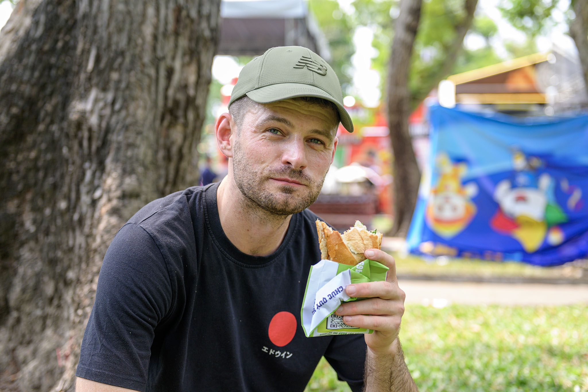 Huynh Hoa, Pew Pew kin khach tai Le hoi Banh mi o TP.HCM hinh anh