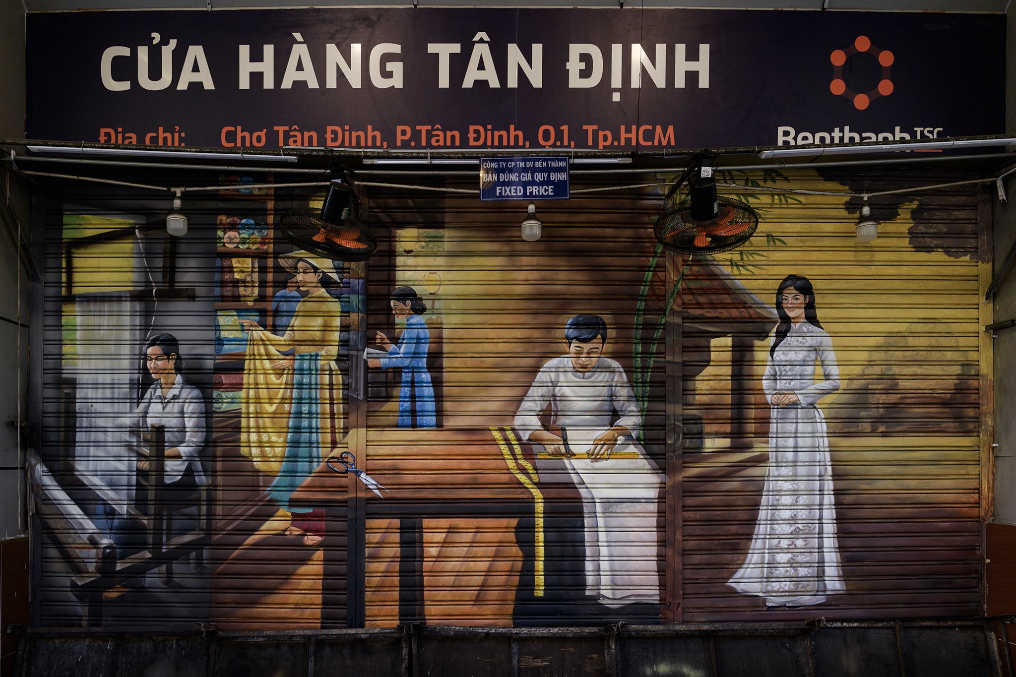 Cho Tan Dinh anh 7