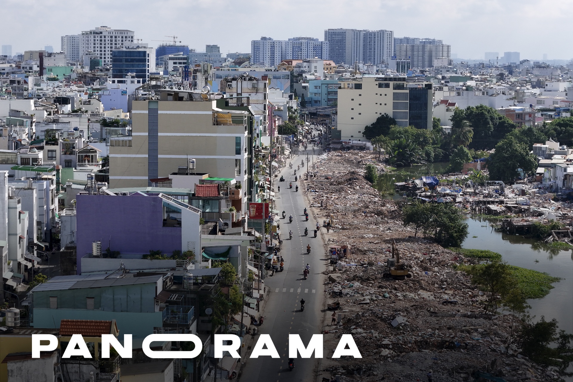 Ngo ngang 500 m duong Bui Huu Nghia o TP.HCM duoc giai toa than toc hinh anh