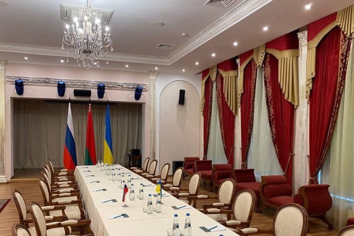 Dia diem dien ra dam phan Ukraine - Nga hinh anh