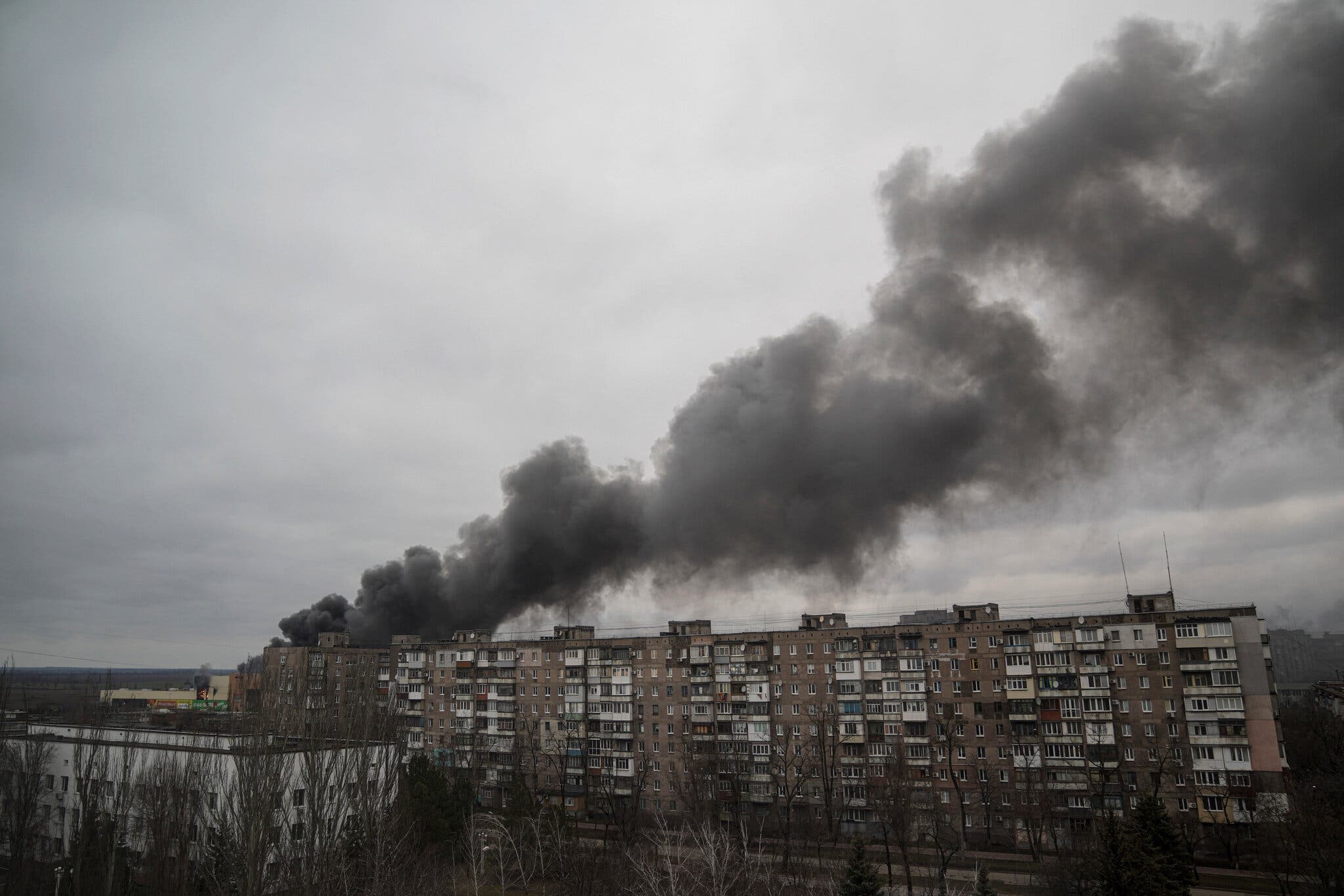 Chien su tai Mariupol sau lenh ngung ban anh 1