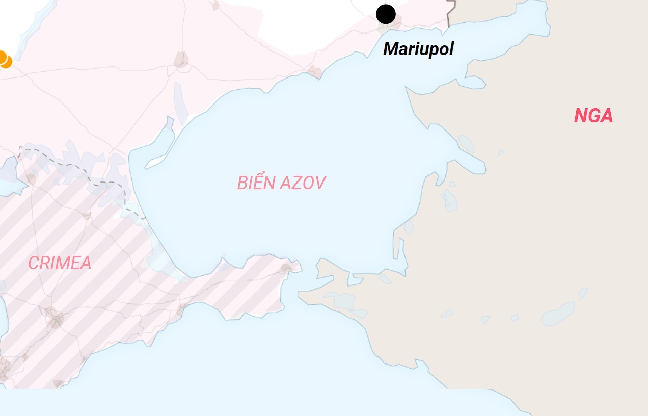 Nga ngan Ukraine ra bien Azov anh 1