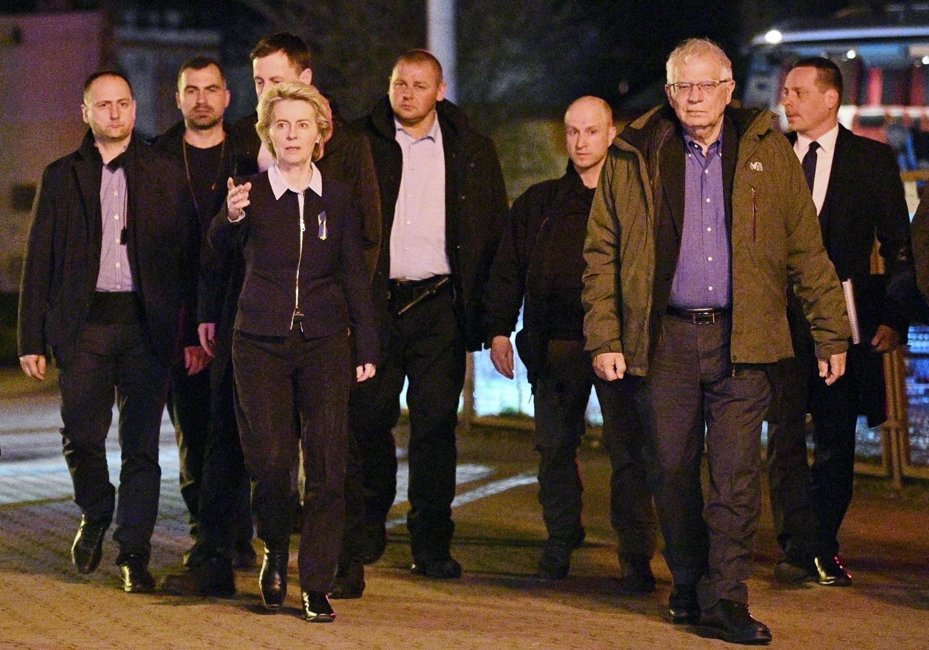 Lanh dao EU den Kyiv anh 1