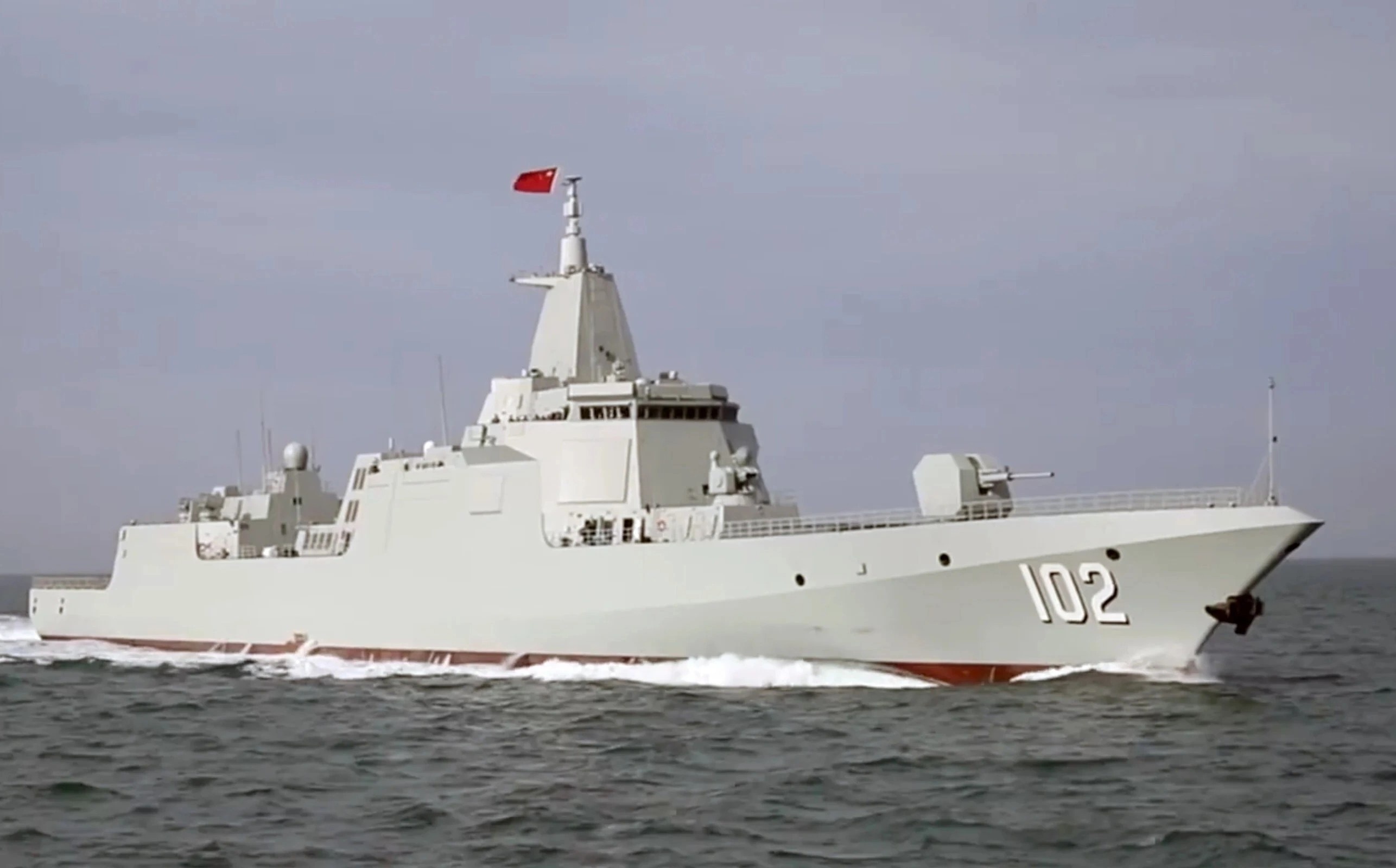 Nhom tau khu truc manh nhat Trung Quoc tap hop gan noi My tap tran hinh anh