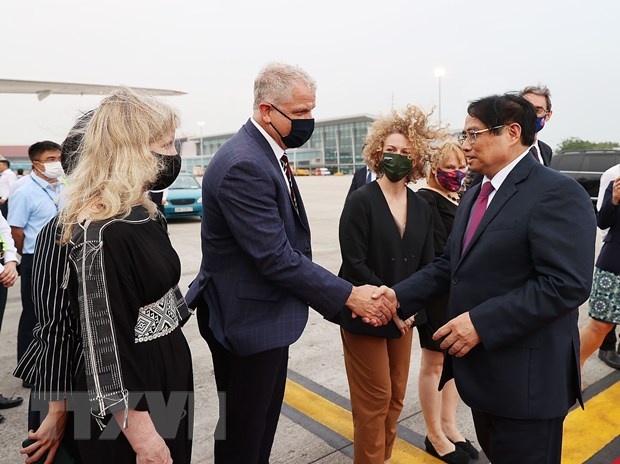 Thu tuong Pham Minh Chinh tham My anh 1