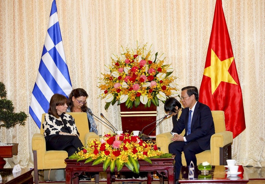 Tong thong Hy Lap: Viet Nam - Hy Lap chia se nhieu gia tri lich su hinh anh