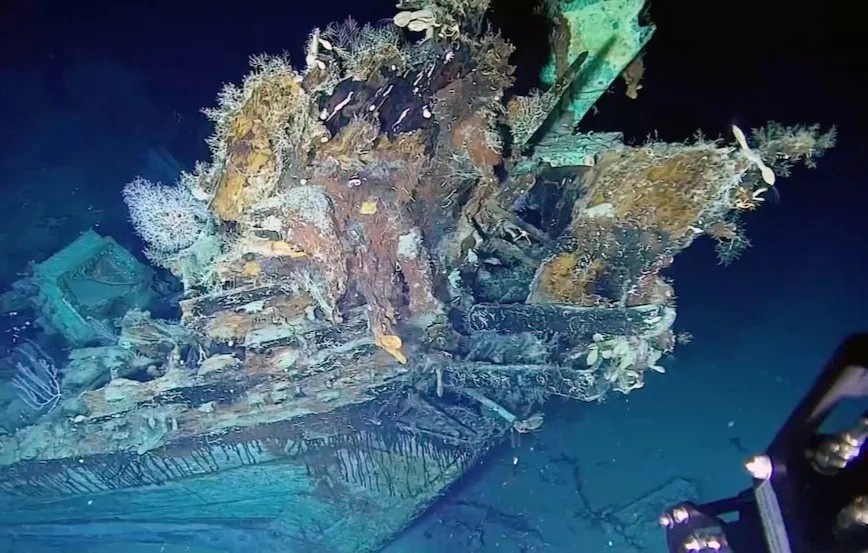 Phat hien them xac tau dam gan kho bau 17 ty USD duoi dai duong hinh anh