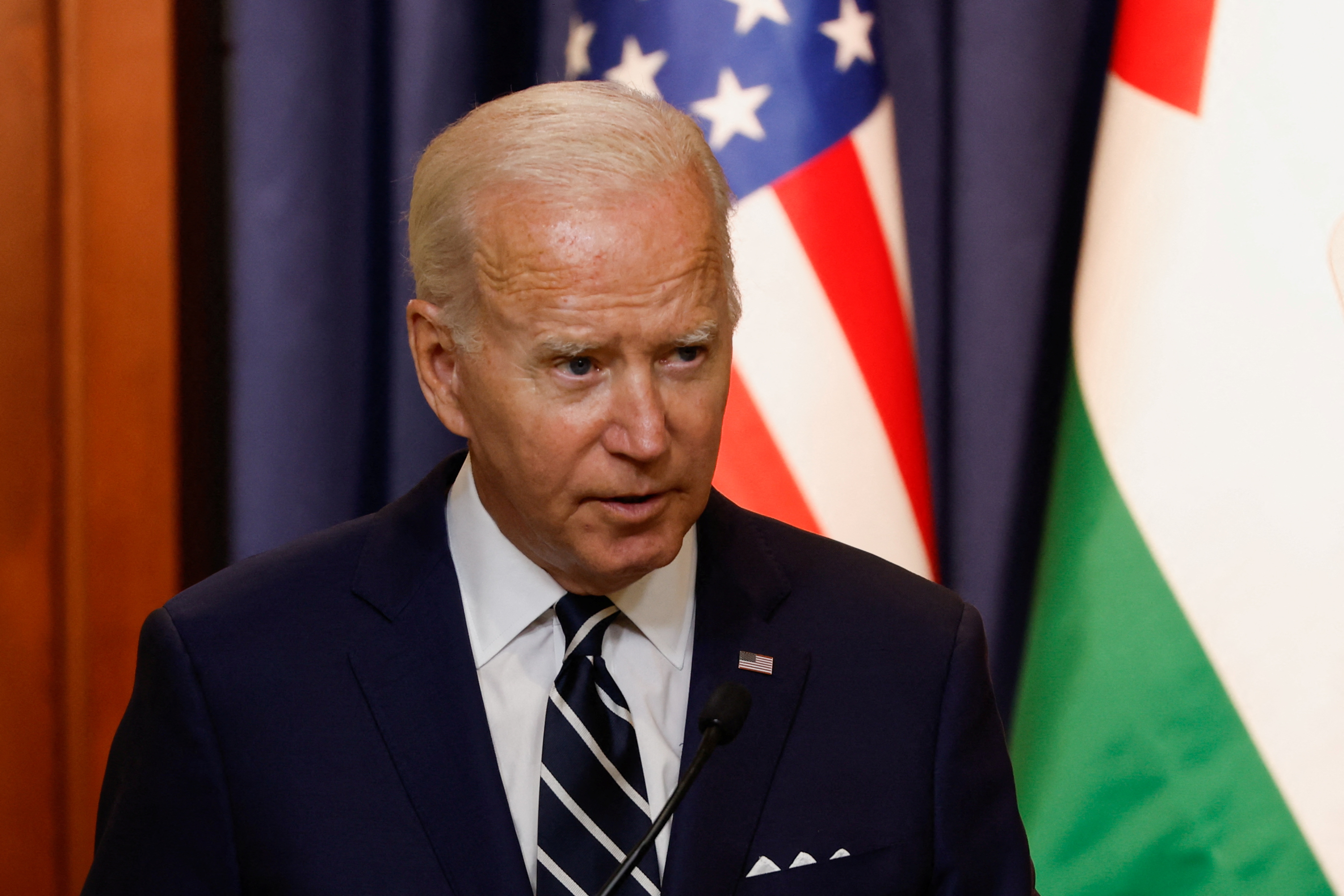 Ong Biden: Nguoi dan Palestine dang ton thuong hinh anh