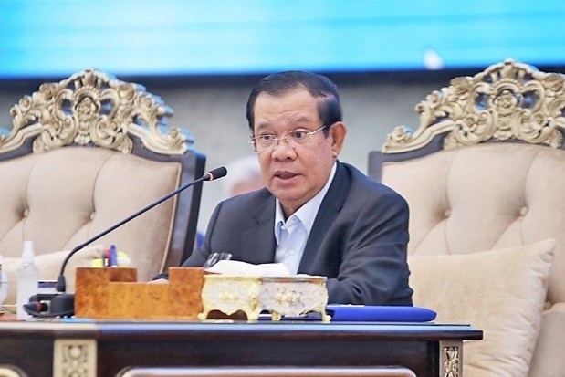 Hai cha con ong Hun Sen duoc chon lam ung vien thu tuong Campuchia hinh anh