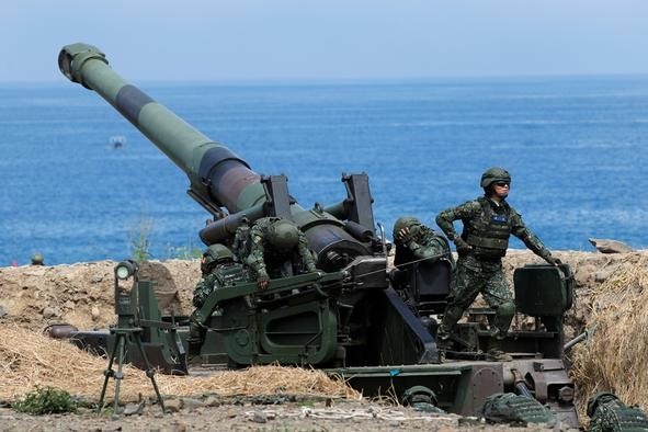 Dai Loan co the tap tran phao binh vao tuan sau hinh anh