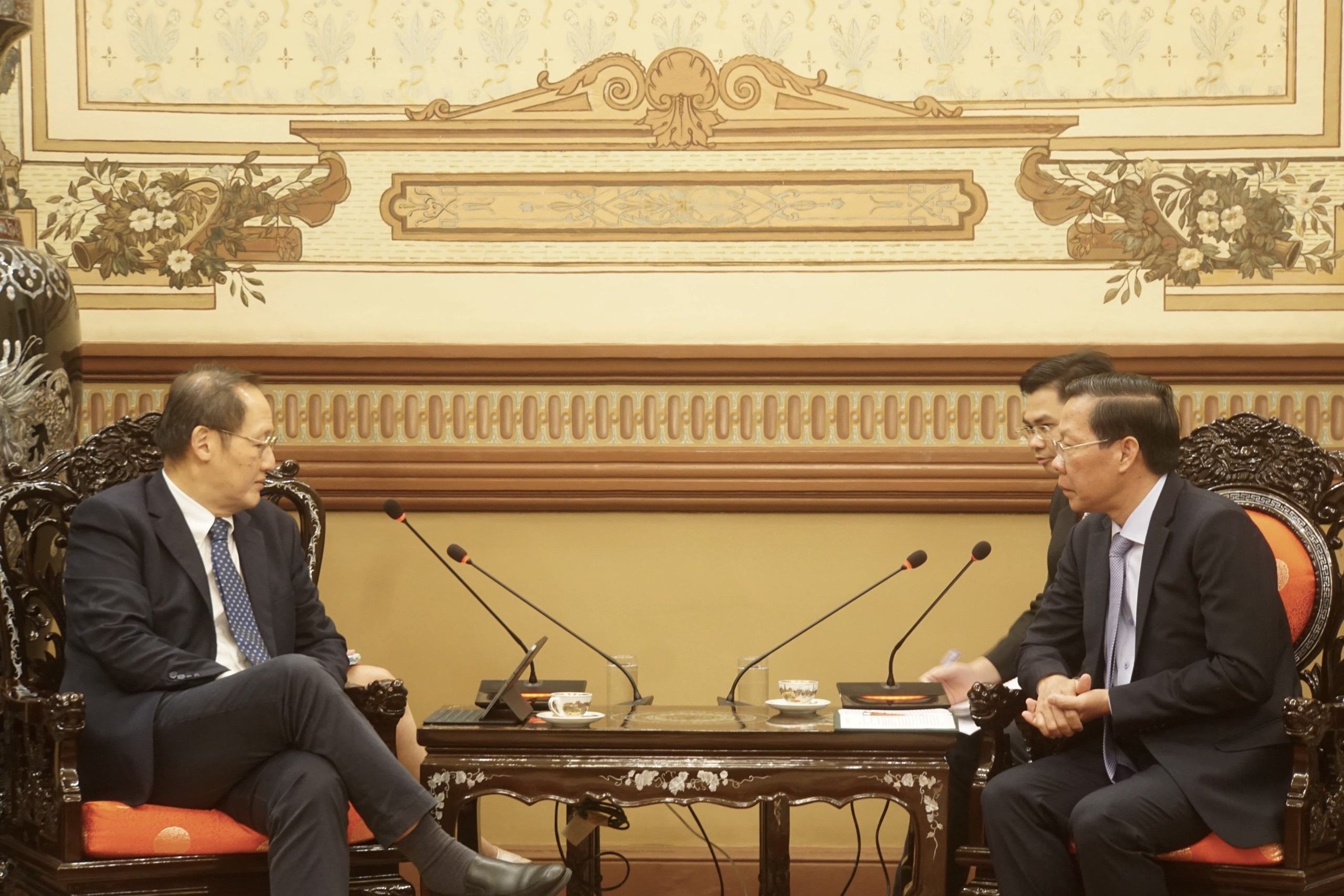 TP.HCM - Singapore dat trong tam hop tac phat trien nguon nhan luc hinh anh