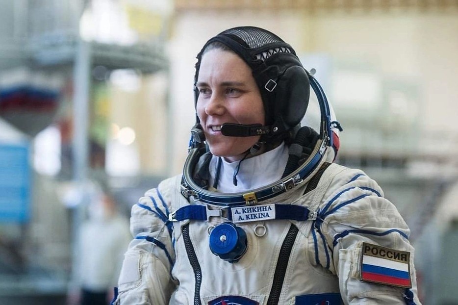 Nu phi hanh gia duy nhat cua Nga se bay den Tram Vu tru Quoc te hinh anh