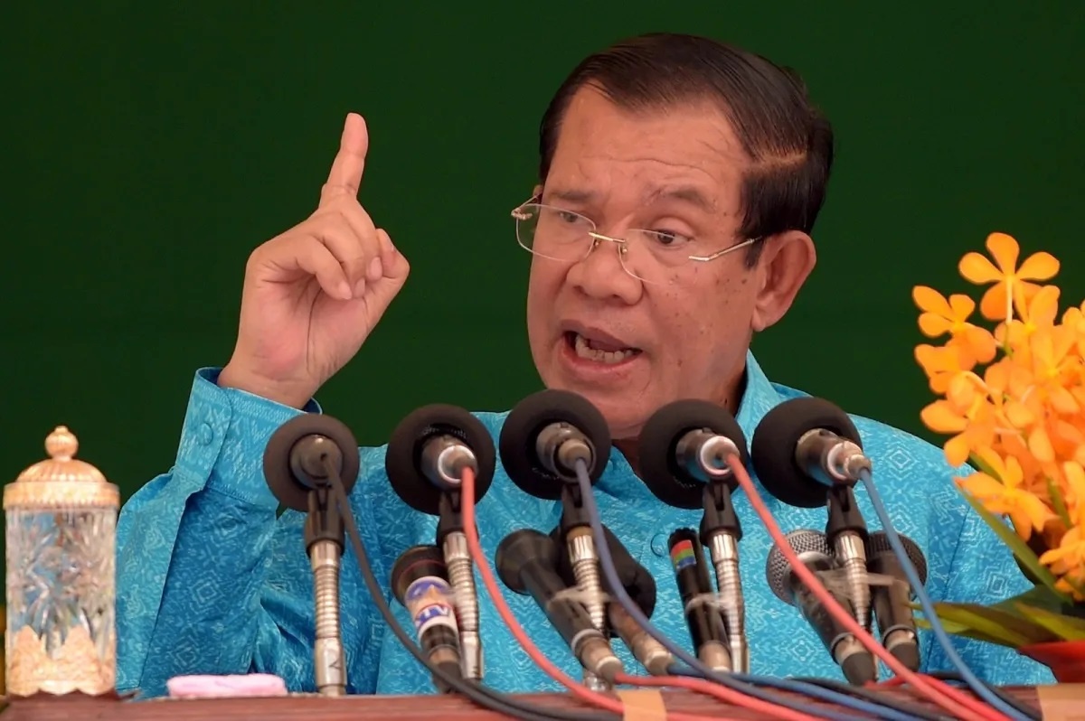 Ong Hun Sen canh bao cach chuc can bo de nan co bac hoanh hanh hinh anh