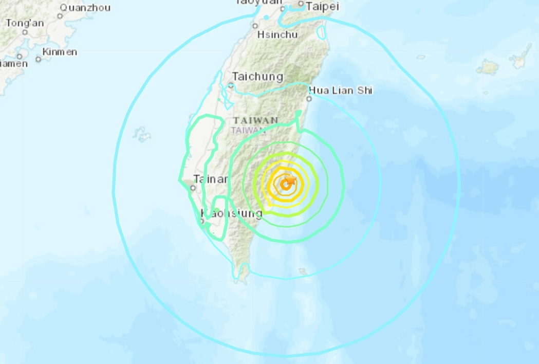 Dong dat 6,6 do ngoai khoi Dai Loan hinh anh