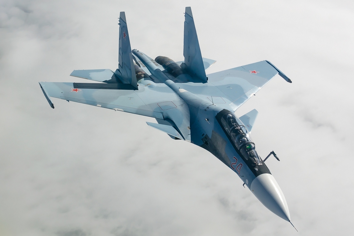 Nga cong bo chien dau co Su-30 ban ha may bay quan su Ukraine hinh anh