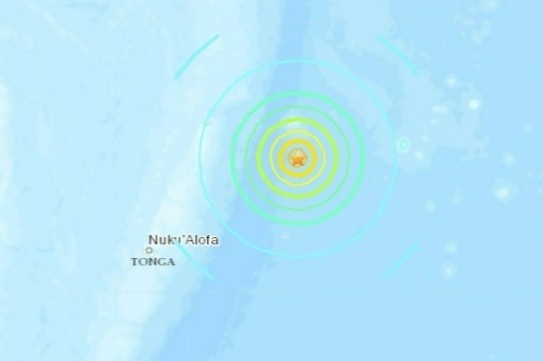 Dong dat 7,3 do o Tonga hinh anh