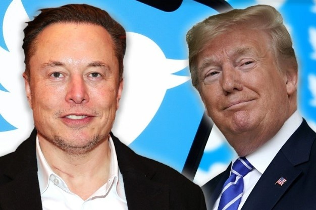 Elon Musk khoi phuc tai khoan Twitter cua ong Trump hinh anh