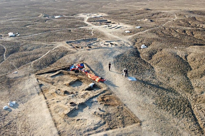 Phat hien quan ruou 5.000 nam tuoi o Iraq hinh anh