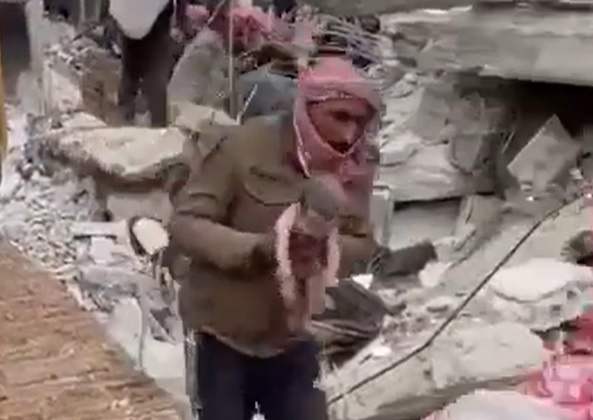 dong dat o syria anh 1