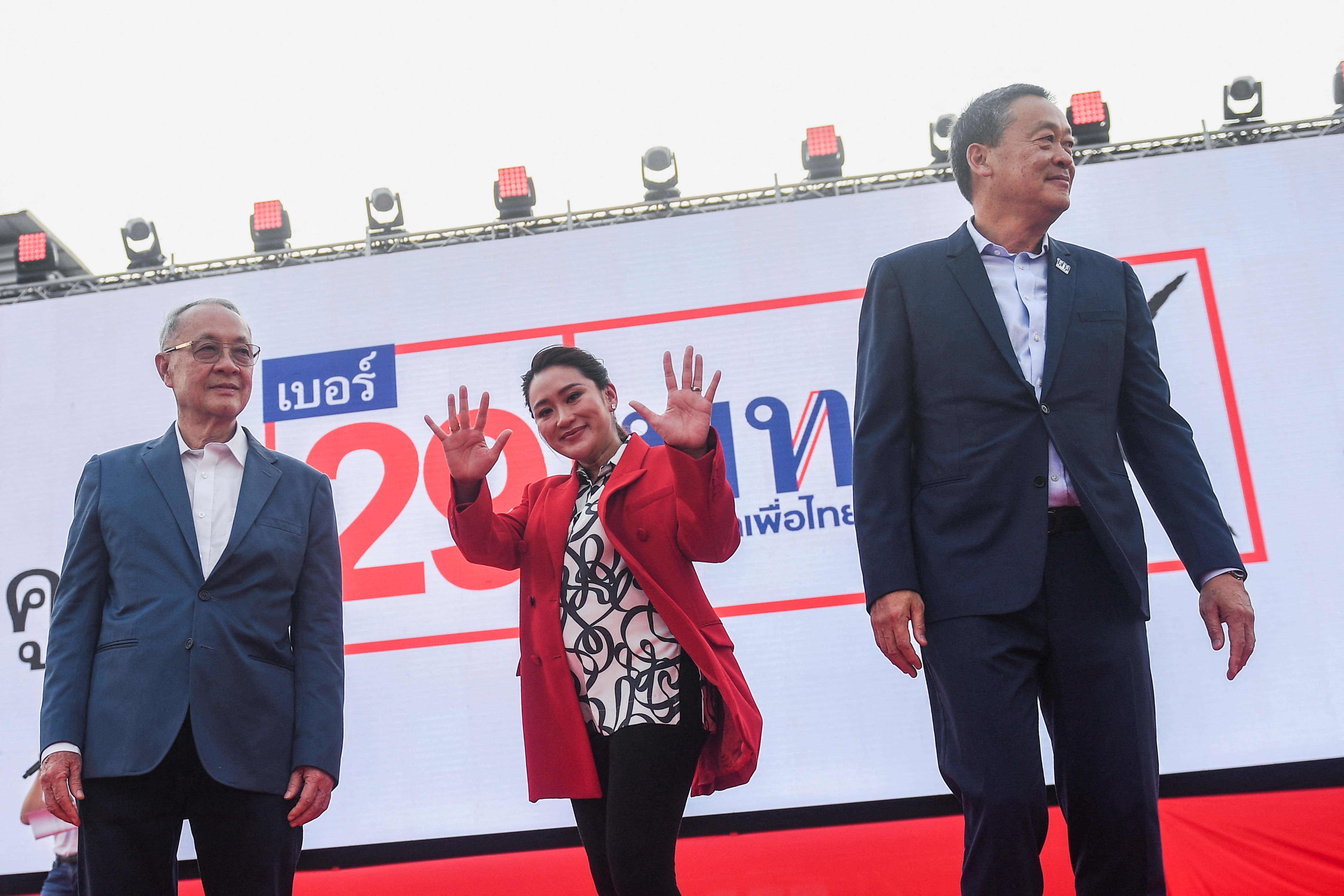 Giang co truoc bau cu Thai Lan hinh anh