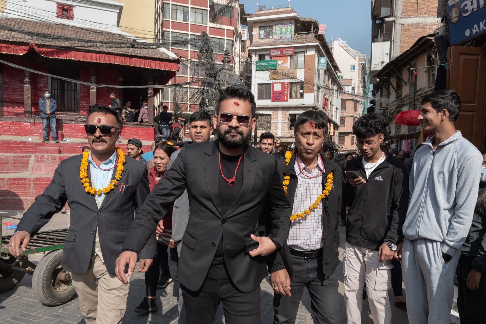 thi truong thu do nepal anh 2