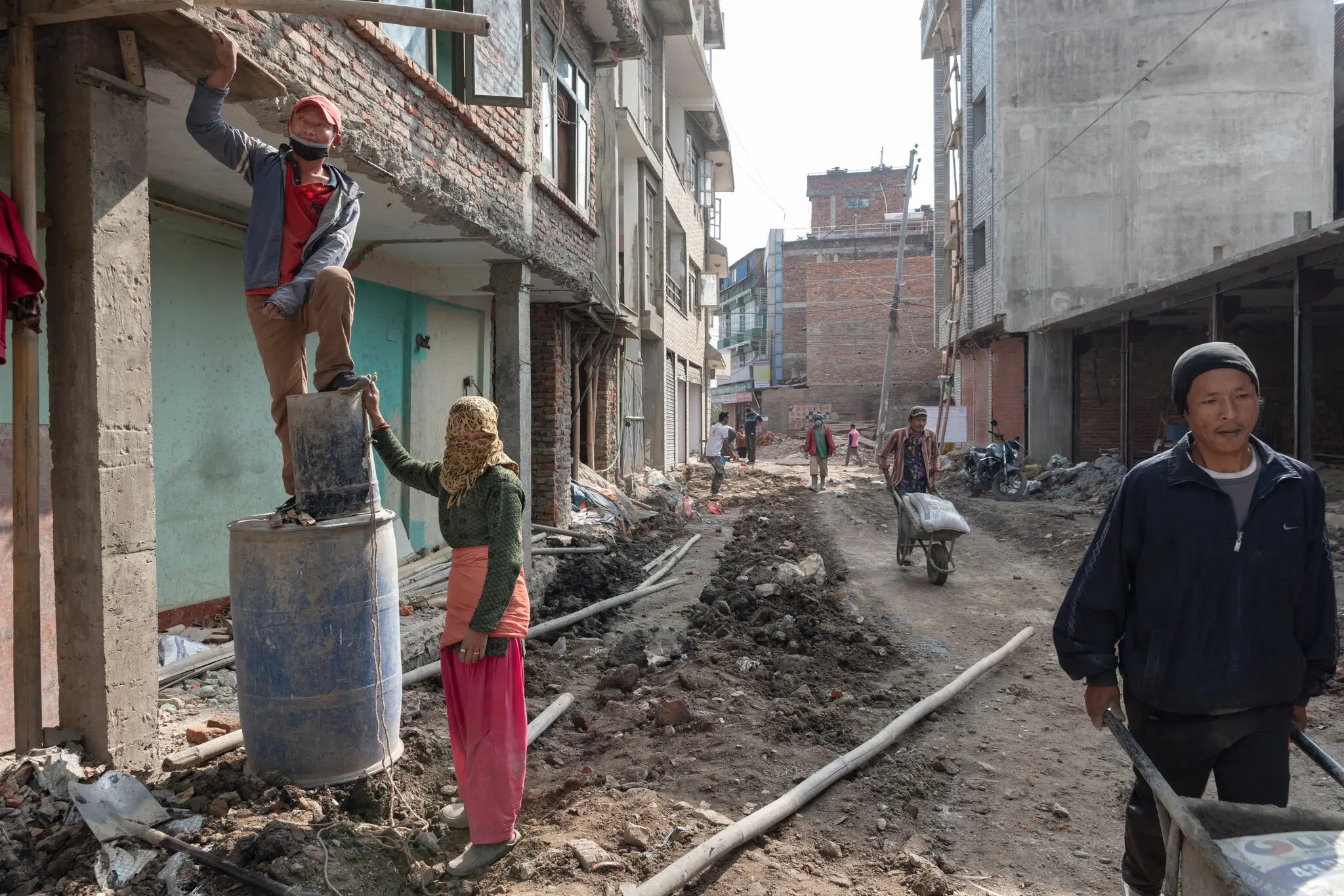 thi truong thu do nepal anh 6