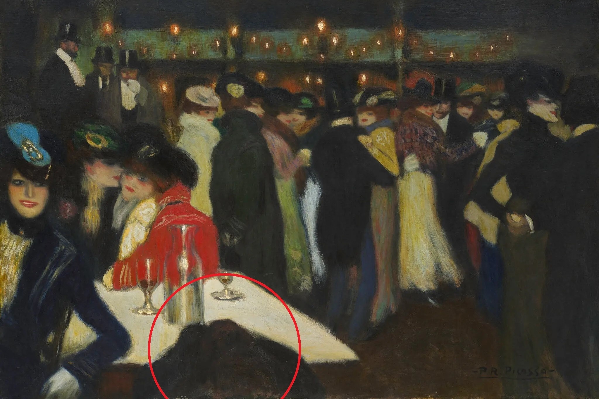 Phat hien bat ngo trong buc tranh cua Picasso hinh anh