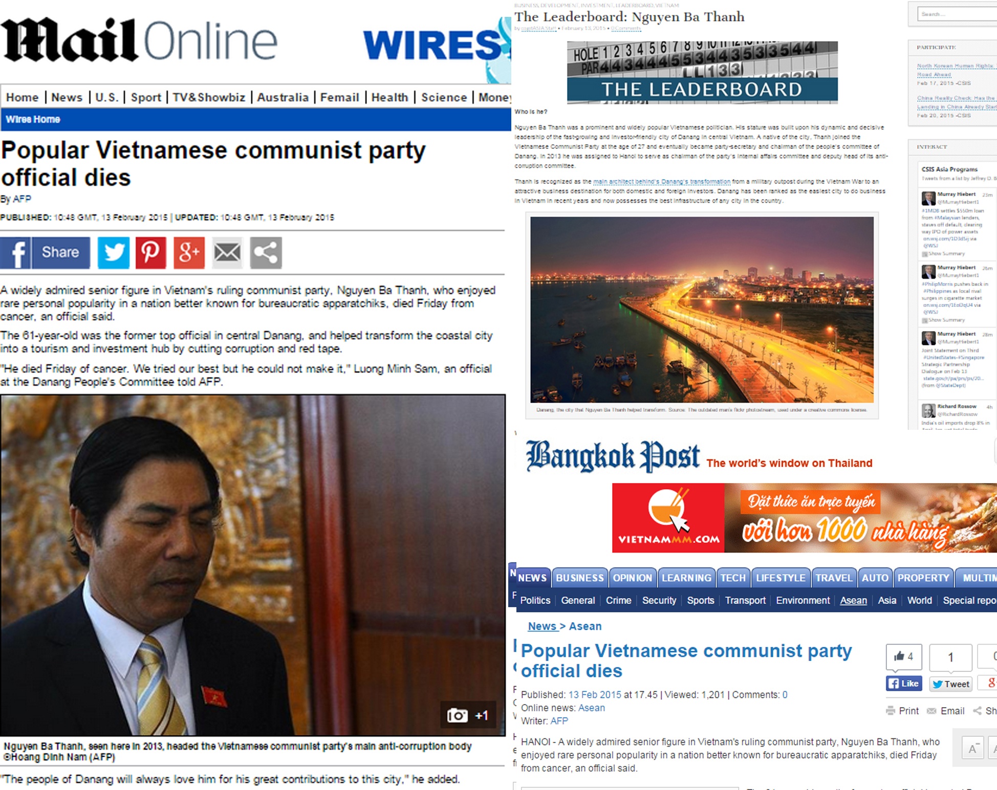 Bao chi quoc te viet ve su ra di cua ong Nguyen Ba Thanh hinh anh