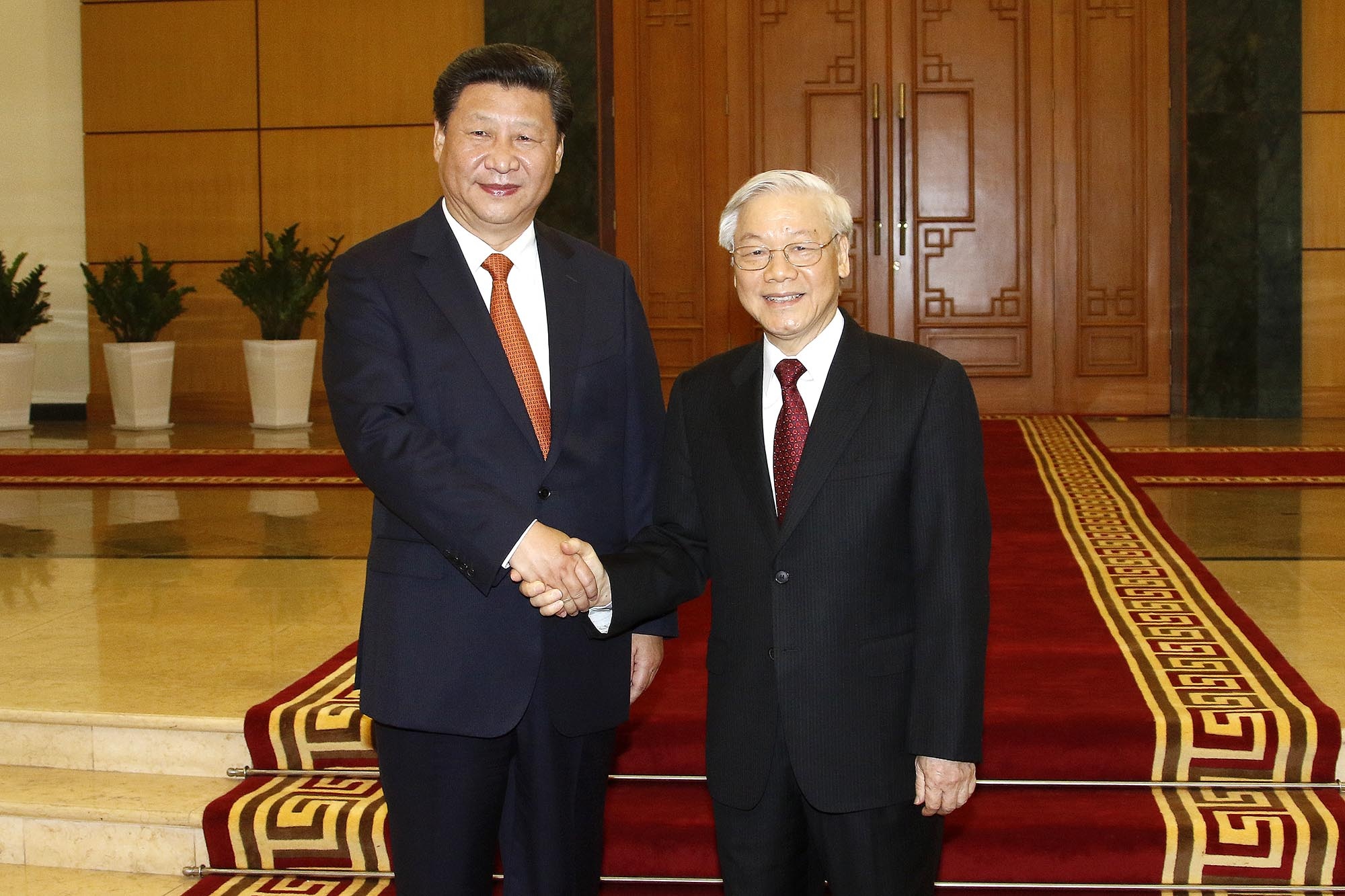 Tong bi thu Viet - Trung hoi dam tai Ha Noi hinh anh