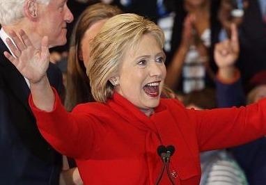 Hillary Clinton gianh chien thang sit sao bau cu so bo Iowa hinh anh