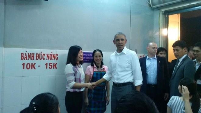 Obama ăn bún chả Hà Nội ảnh 12 Obama an bun cha Ha Noi anh 12