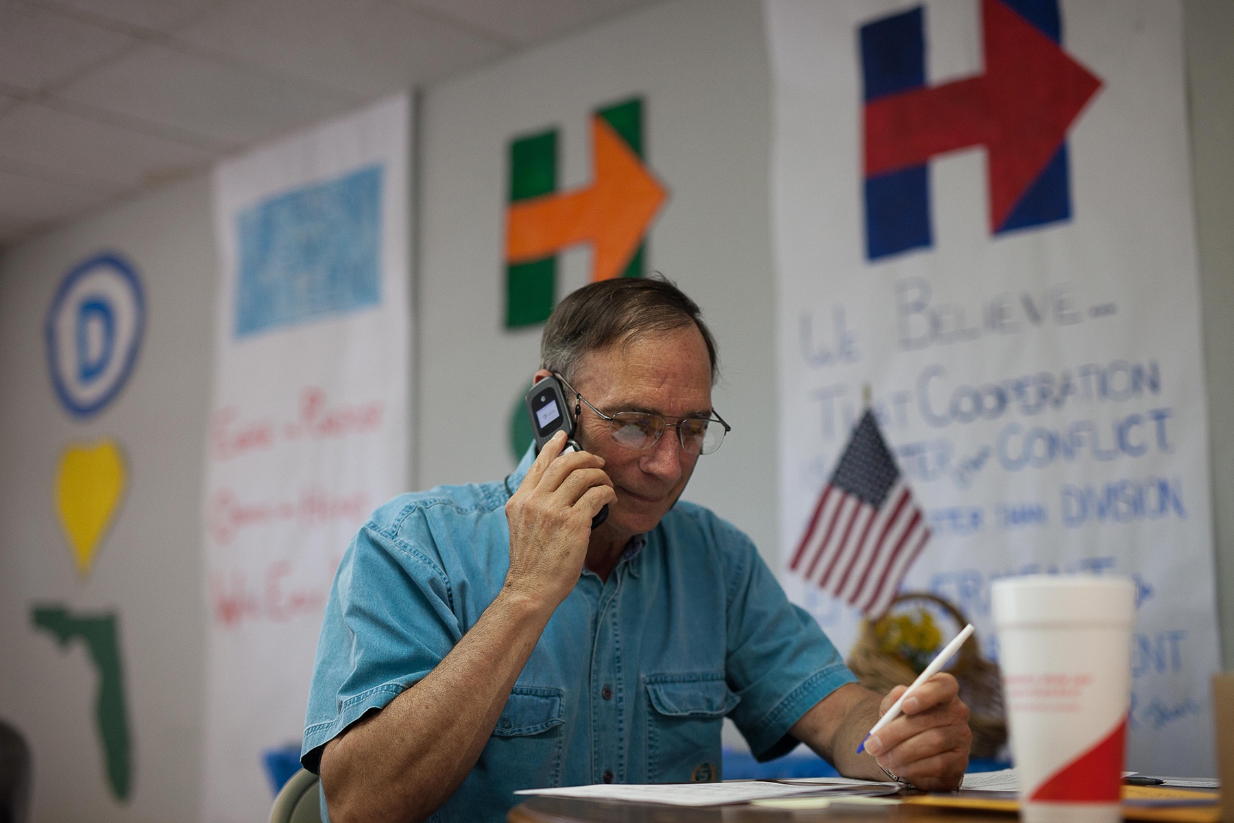 Văn phòng tranh cử của Clinton ảnh 9 Van phong tranh cu cua Clinton anh 9