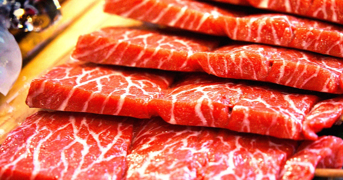 Nhat Ban in 3D thanh cong mot mieng thit bo wagyu tuoi, co vien mo hinh anh