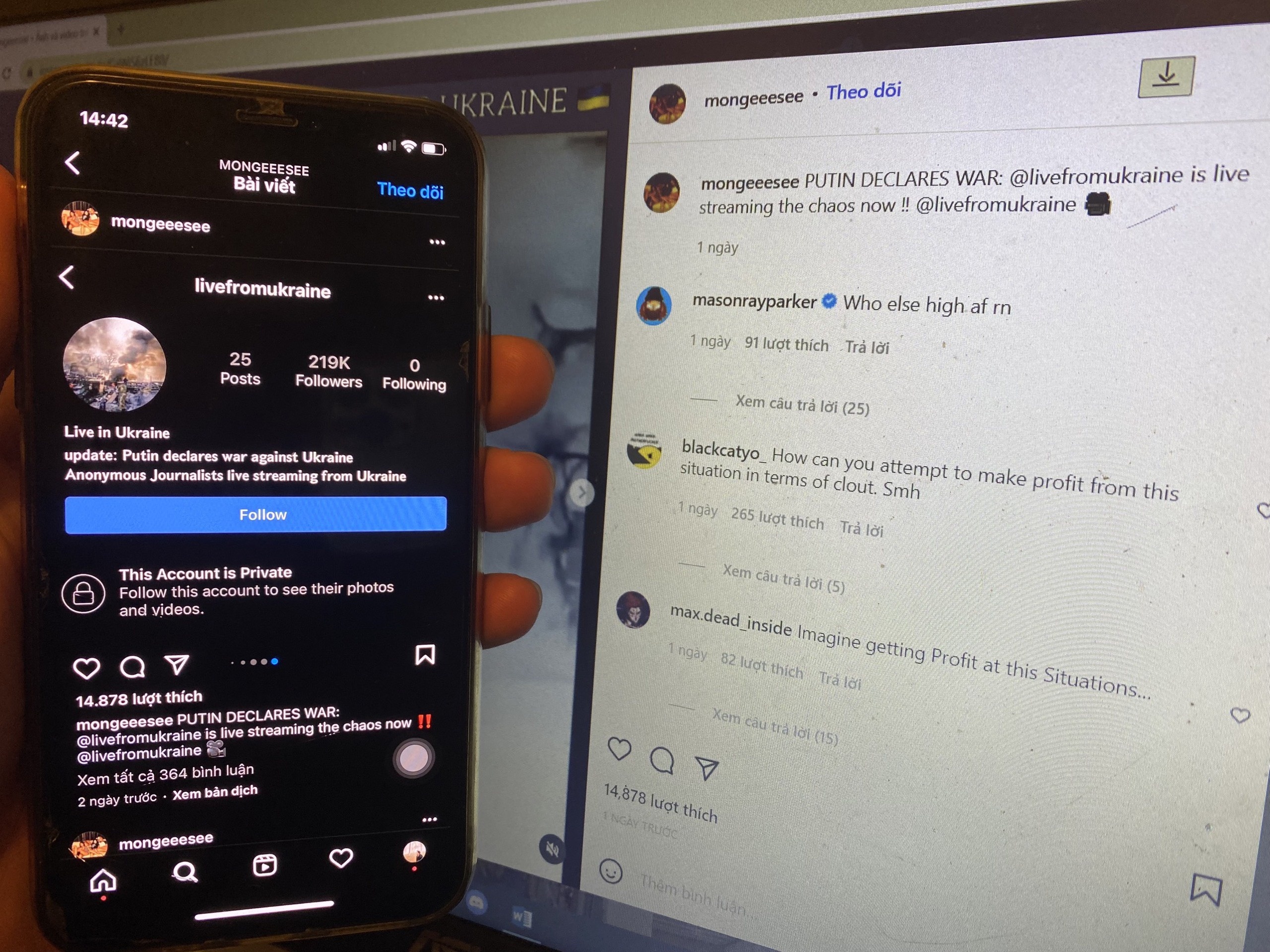 Tin tuc Ukraine tran lan tren Instagram,  Instagram,  Ukraine anh 2