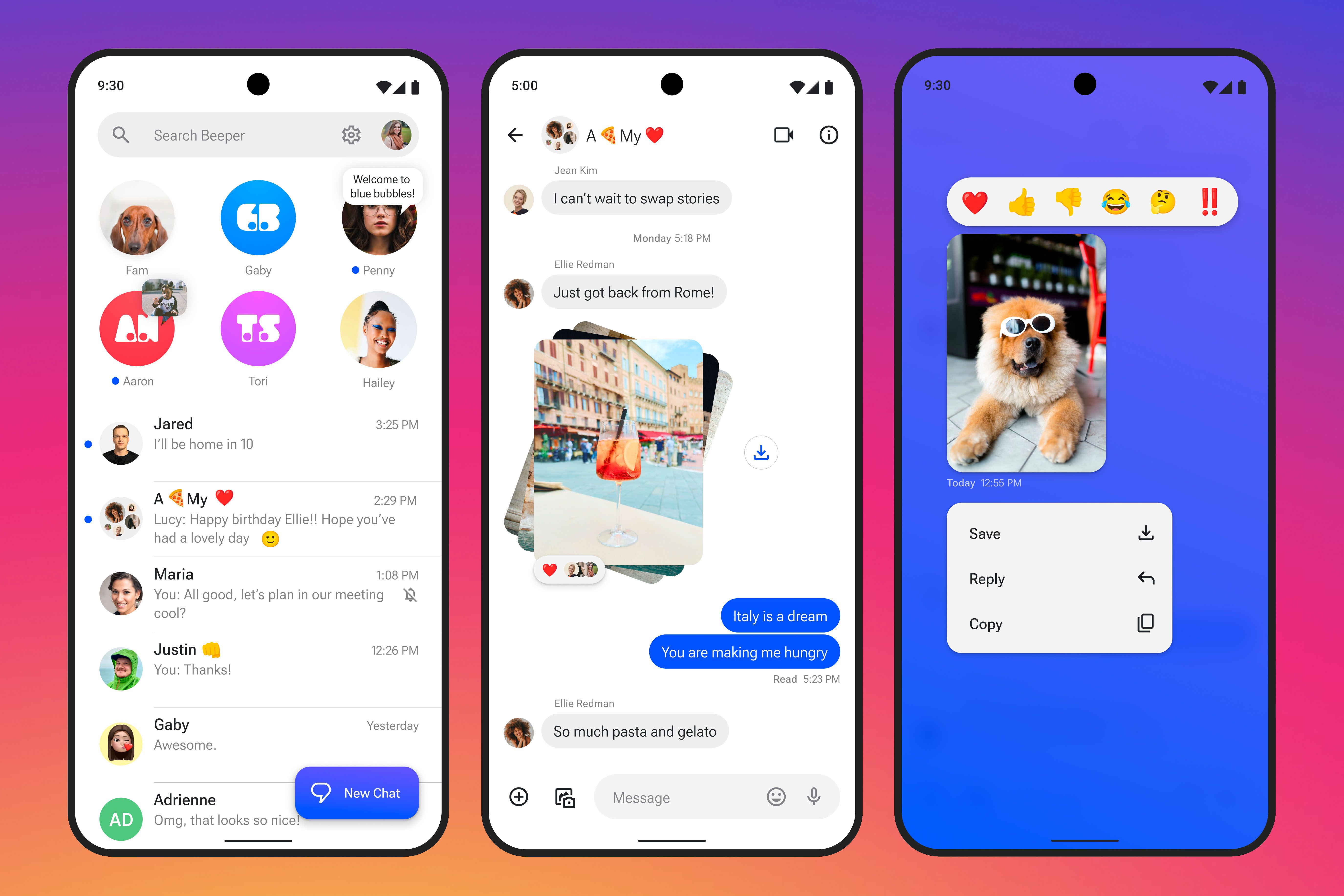 Nhan iMess tren Android anh 2