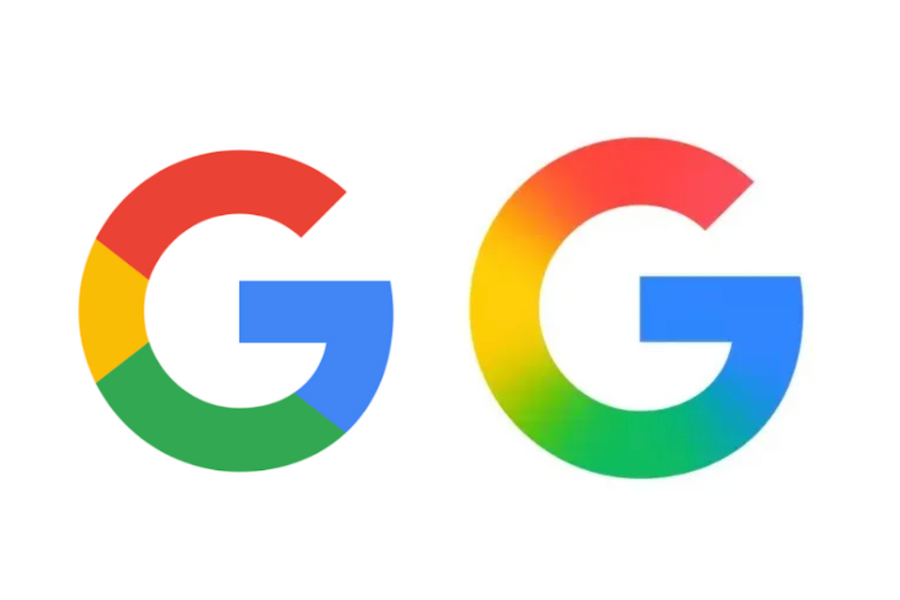 Google vua doi logo hinh anh