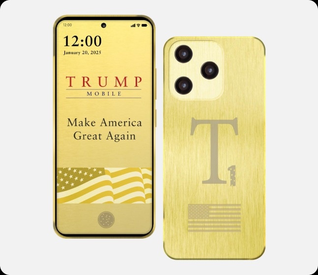 Tap doan Trump ra mat smartphone 'lam tai My' gia 499 USD hinh anh