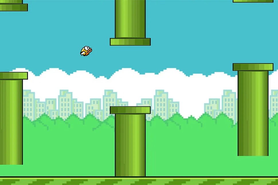 Dung tai tro choi 'Flappy Bird' nay hinh anh