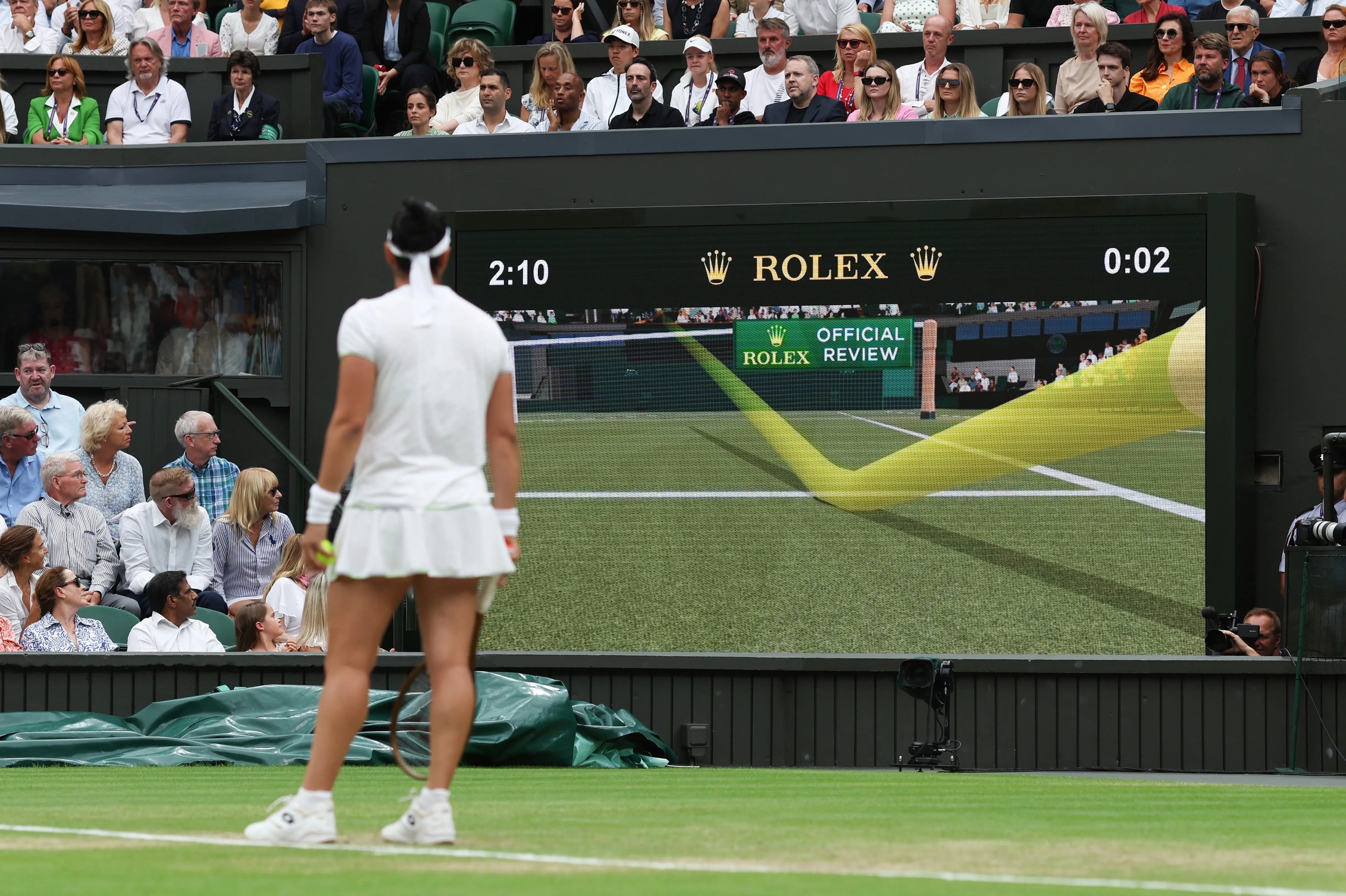 Cong nghe 'mat than' tai giai Wimbledon bi che nhao hinh anh