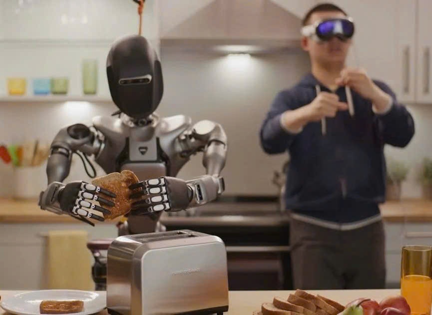 Robot nau an cua Trung Quoc lap ky tich moi hinh anh