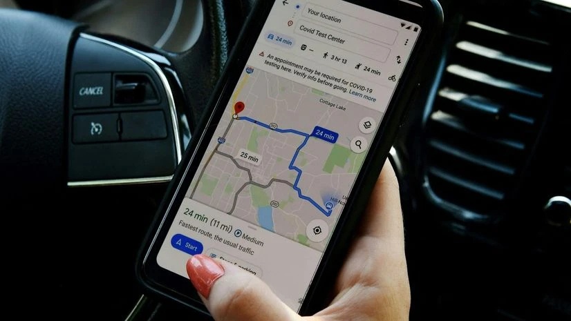 Thay doi lon cua Google Maps hinh anh