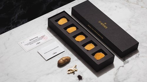 Bim bim khoai tay gia 250.000 dong mot mieng hinh anh